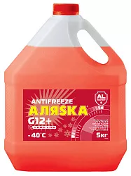 Антифриз -40 красный Аляска G-12+ LongLife  5 кг.