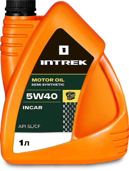 Моторное масло INTREK INCAR SL/CF  5W-40  1 л. п/синт.