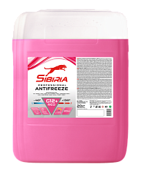 Антифриз -40 красный SIBIRIA G-12+ Red  20 кг.