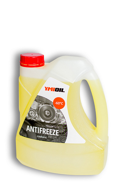 YMIOIL Антифриз (-60) жёлтый G-11 5кг.      Жёлтый   5 кг.