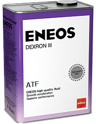 Трансмиссионное масло ENEOS ATF DEXRON III  4 л. мин.