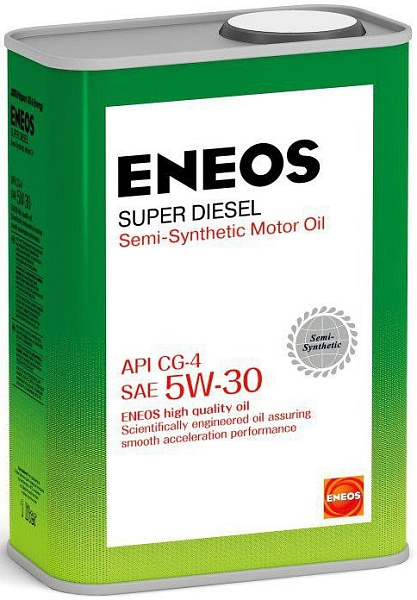 Моторное масло ENEOS Super Diesel  5W-30  0,94 л. п/синт.