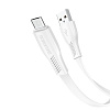 Кабель BOROFONE BX85 Auspicious USB 2.4A на microUSB 1м. белый