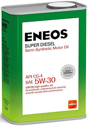 Моторное масло ENEOS Super Diesel  5W-30  0,94 л. п/синт.