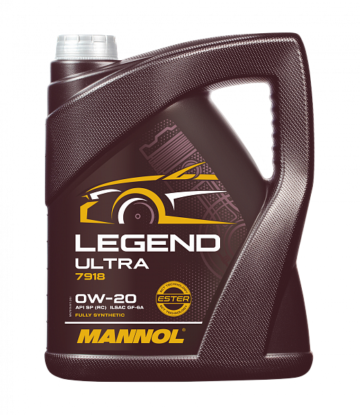 Моторное масло MANNOL Legend Ultra  0W-20  4 л. синт.