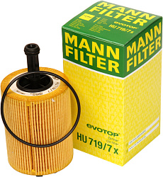 Масляный фильтр MANN HU719/7x