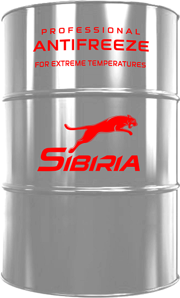 Антифриз -40 красный SIBIRIA G-11 Red  210 кг.