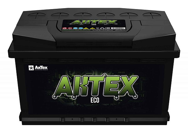 Аккумулятор АКТЕХ ECO  55 Ач, Обратная полярность