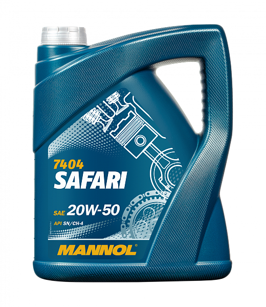 Моторное масло MANNOL Safari  20W-50  5 л. мин.